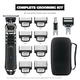 Wahl Pro Series High Visibility Trimmer, Close Cutting Blade, Lithium-Ion, Waterproof Beard Trimmer, Grooming Kit, Interchangeable Heads, Professional, Cordless, Close Cutting