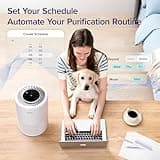 LEVOIT Smart HEPA Air Purifier for Bedroom Home 64m², Alexa & APP Control with Timer, Filter with Quiet Sleep Mode, Air Freshener, Remove Allergens for Dust Odour Pollen Smoke, Gift, Wifi, Core 200S