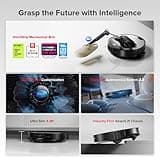 roborock Saros Z70 Robot Vacuum and Mop, OmniGrip Mechanical Arm, AI-Powered, 22,000Pa, 3.14'' Ultra Slim, FlexiArm Riser Technology, AdaptiLift Chassis, Obstacle Avoidance, Multifunctional Dock 4.0