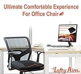 Car Seat Cushion, Comfort Memory Foam Car Cushions for Driving - Sciatica & Lower Back Pain Relief, Driver Seat Pillow for Vehicles, Office Chair, Wheelchair - Black
