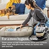 BISSELL SpotClean HydroSteam, Steam Cleaner, Powerful Carpet Cleaner 1000W, Upholstery Cleaner with HydroSteam, Portable Spot Cleaner, Carpet Stain Remover for Upholstery, Sofa Cleaner & Car, 3689E