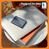 WD 5TB My Passport for Mac portable external storage, USB 3.0, Mac Compatible external hard drive, software for device management, backup and password protection, Time Machine Ready, Midnight Blue
