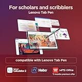 Lenovo Tab M11 Android Tablet | 11 Inch Full HD 1200p | 128 GB | Lenovo Tab Pen + Folio Case | WiFi | 4 GB RAM | Luna Grey | Designed for Portable Entertainment