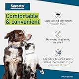 Seresto Flea and Tick Control Collar for Large Dogs > 8 kg - NEW Sustainable Pack