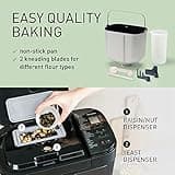 Panasonic YR2540 Fully Automatic Breadmaker, with yeast & nut dispensers, Manual Settings for Bread & Rising, Dual Temperature Sensors, 13 Hours Digital Timer, Gunmetal
