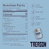 Treason, 100% Stevia Reb-M Extract, No Bitterness, Highest Grade, Keto Friendly, No Erythritol, No Additives, 400 Servings, 20g