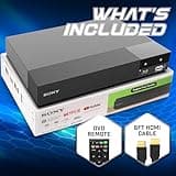 Region Free Blu-ray Player Compatible with Sony BDP-S1700 | Multi-Region Code Free (Blu-ray A B C, DVD REGIONS 0-8) | Full HD 1080p Playback | Dynastar 6FT HDMI included in Bundle