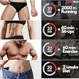 Gala Tech EMS Muscle Stimulator Trainer for Man & Women, Electric Ab Machine Workout Equipment for Abs & Abdominal Muscle Toner with 8 Modes 25 Intensities, 3 LCD Display, Core, Arm, Leg, Hip Training