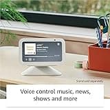 Echo Show 5 (Newest gen) I Smart display and alarm clock with clearer sound I Cloud blue