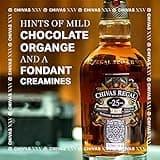 Chivas Regal 25 Year Old Blended Scotch Whisky, 70 cl with Gift Box