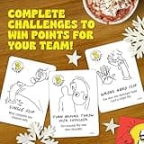 Big Potato Chicken vs Hotdog – Hilarious Flip Challenge Party Game for Families, Kids & Adults | Outdoor Garden Game for 2–10 Players | Includes Bonus Cards & Fast-Paced Fun | Perfect Christmas Game