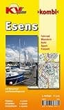 Esens, KVplan, Radkarte/Freizeitkarte/Stadtplan, 1:25.000 / 1:15.000 / 1:5.000: Fahrrad, Wandern, Auto, Sport, Freizeit. Cityplan 1:5 000 - Ortspläne 1:15 000 - Freizeitkarte 1:25 000