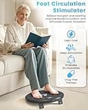 Medic Circulation Machine Blood Booster for Feet and Legs, Rechargeable EMS Foot Massagers for Pain and Circulation Stimulator Electric Foot Massage Machine Muscle Neuropathy Pain Relief for Feet
