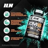 ZM6 - High Strength Zinc Magnesium Supplement - Zinc and Magnesium Tablets for Normal Muscle Function - Zinc Magnesium Booster - 180 Vegetarian Capsules