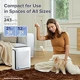 LEVOIT Smart HEPA Air Purifier for Bedroom Home 104m², Washable Filter, Pet Mode, Air Quality & Light Sensor, 23dB, Remove 99.97% of Allergens for Pet, Dust, Pollen, Smoke, Vital 100S
