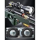 Funthy Sniper Rifle Foam Blaster with 20 Soft Balls, Bolt Action Sniper Rifle Dart Blaster with Detachable Scope, Blaster Game Set for Boys, Shell Ejection Soft Bullet Toy Gun Kids and Adults – AWM
