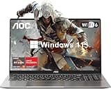 2025 Laptop with AMD Ryzen 7 5700U Processor(8C/16T, Up to 4.3GHz), 16.1“ FHD Display Laptop Computer with Backlit Keyboard, 16GB RAM 512GB NVMe SSD, WiFi 6, HDMI, USB3.2, Type-C, 53Wh Battery