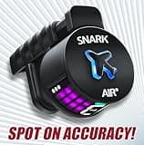 Snark AIR-1 Air Rechargeable Clip-On Tuner, Black