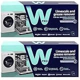 Hotpoint Washing Machine 3in1 Limescale Descaler & Detergent Remover 24 x 50g Sachets (2 Pack)