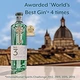 No.3 London Dry Gin With Gift Box, Voted Best Gin in The World 4 Times, Great For Cocktails Including Martini, Cocktail Mixer for Negroni, 46% ABV,70cl