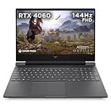 HP Victus Gaming Laptop 15-fa1000sa | Intel Core i5-12500H Processor | 16GB RAM | 512GB SSD | NVIDIA GeForce RTX 4060 Laptop GPU | 15.6 inch FHD 16:9 Display | 144Hz | Microsoft Windows 11 | Silver