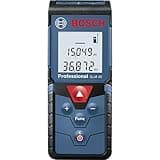 Bosch Professional laser measure GLM 40 (with memory function, measuring range: 0.15–40 m, 2 x 1.5 V batteries, protective bag)
