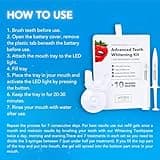 Whites Beaconsfield Advanced Teeth Whitening Kit – Dentist-Designed, Clinically Proven, Peroxide-Free, LED Mouth Tray with Pap Gel for Sensitivity-Free Results