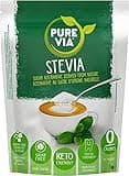 Pure Via Stevia Sugar Alternative 1kg - Gluten Free, Vegetarian and Vegan Friendly Natural Sweetener - 1 Pack