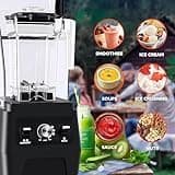 EASYROSE Blender Smoothie Maker 2L Food Blender with Sound Enclosure, 30000RPM Commercial Blenders for Kitchen, Milkshake, Cocktail & Fruit Juice, 10 Variable Speed, 1800W
