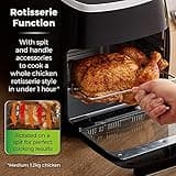 Tower T17039 Xpress Pro 5-in-1 Digital Air Fryer Oven with Rapid Air Circulation, 60-Minute Timer, 11L, 2000W, Black