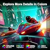 Minifire 27 Inch Gaming Monitor, 180Hz, Curved Gaming Monitor, Built in Speaker, Crosshair, 1Ms, sRGB130%, FHD 1080P Computer Screen, VESA Compatible, Eye Care Adaptive Sync HDMI＆DP Prots （MFG27C1 ）