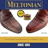 Meltonian Cream | Cardinal Red 023 | Quality Shoe Polish for Leather and Leatherette (Synthetic) | Use on Boots, Shoes, Belts, Gloves, Purses and Accessories | Leather Conditioner | 1.7 OZ Jar