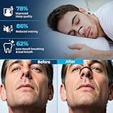 60 Count Magnetic Nose Strip – Pibcuny Nose Magnet for Breathing, Magnetic Nasal Strips for Men and Women, Breathe Smoothly with Nose Magnets, Reduce Snoring, Improve Sleep Quality (Black)