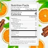 Total Tea Slimming Detox Tea Caffeine Free, Herbal Blend with Chamomile, Hibiscus and Ginger Root for Colon Cleanse and Weight L0SS – Natural Citrus&Cinnamon Herbal Tea for Digestive Health (25 Bags)