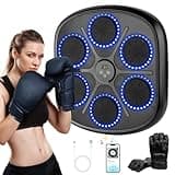Music Boxing Machine, Smart Bluetooth Connection Boxing Machine, Boxing Training Equipment, Wall Mounted Smart Boxing Target, Boxing Game for Kids/Adult Family to Exercise Hand-Eye Reflexes