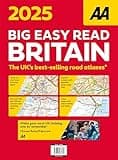 Big Easy Read Britain 2025 Spiral bound (AA Road Atlas) (UK Road Atlases) (AA Road Atlas Britain) TOP SELLING UK ATLAS OF 2023 **