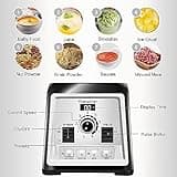 AMZCHEF Blender Smoothie Maker - 2000W Commercial Blender with 2L BPA Free Container - 25000RPM High Speed blender with 8 Speeds Control for kitchen - 4 Presets for Ice/Juice/Smoothie/Nuts