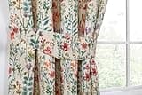 ILIV Sundour Pencil Pleat Curtains Amaryllis Taped Top Curtain Pair Cream 90x90 (229x229cm)