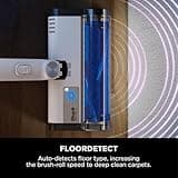 Shark Detect Clean & Empty Cordless Vacuum Cleaner with Auto-Empty System, Lightweight & Flexible Anti Hair Wrap Vacuum with Pet & Duster-Crevice Tools, 60 Mins Run-Time, Dock, Cloudy Blue IW4621UKT