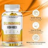Slimming Gummies Weight Loss Supplement to Help Boost Metabolism & Appetite Control-Ketogenic Natural Weight Loss Support Pills for Women & Men-Non-GMO, Vegan-60 Gummies