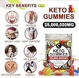 Keto Gummies for Weight & Fat Loss, Belly Fat Loss - 60 High Strength Enter into Ketosis and Lose Weight Fast with Keto Gummy Bears!