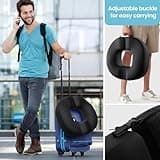 Benazcap Donut Cushion for Hemorrhoids, Coccyx Cushion for Tailbone Pain Relief, Donut Pillow, Memory Foam Seat Cushion by Ergonomic for Sores, Sciatica(Good Support, Slightly Firm)
