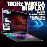 acer Nitro 16 AN16-61 Gaming Laptop - AMD Ryzen AI 7 350, 32GB, 1TB SSD, NVIDIA GeForce RTX 5070Ti, 16" WQXGA 180Hz, Windows 11, Black