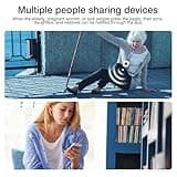 OOCOME Wifi Elderly Panic Call Button Alarm, Home Emergency Pager Alert System for Seniors/Patient/Handicapped/Kids, Smart SOS Wireless Caregiver Life Alert, APP Monitoring, No Monthly Fee