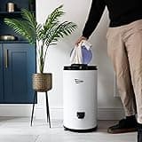 Leisurewize | Portable 230v Heavy Duty Low Wattage 6kg Spin Dryer | 2800 RPM | Steel Drum | Student Camping Caravan Motorhome Dryer | Energy-Efficient (LW642)
