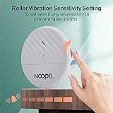 Window Alarm 5 Pack, 125DB Loud Glass Break Sensors, Detects Glassbreak & Vibration, with Adjustable Sensitivity, Fit for Any Window for Indoor Home Office Security