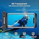 UNBREAKcable Waterproof Phone Case, 2-Pack IPX8 Universal Waterproof Phone Pouch Dry Bag for iPhone 16 15 14 13 12 11 Pro Max XR X XS SE 2022 Samsung S24 S23 S22 S21 Ultra Huawei P70 Mate 70 up to 7"