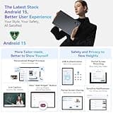 2025 Newest Android 15 AI Tablet,11 Inch Android Tablets With SIM Card Slot,24GB RAM+256GB ROM(TF 2TB),5G WIFI|Octa-Core|8000 mAH|Widevine L1| Netflix|8MP+16MP|Bluetooth 5.0|GPS,2-Year Warranty-Grey