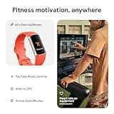 Google Fitbit Charge 6 Activity Tracker with 6-months Premium Membership Included, 7 days battery life and Google Wallet and Google Maps