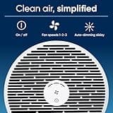 Blueair Blue Pure Mini Max Air Purifier with HEPASilent Filter For Rooms Up To 20m2 Removes 99.97% Particles, Pollen, Dust, Mould, Bacteria, Viruses, Activated Carbon Reduces VOCs [Amazon Exclusive]